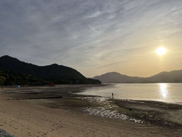 御笠浜②（宮島）