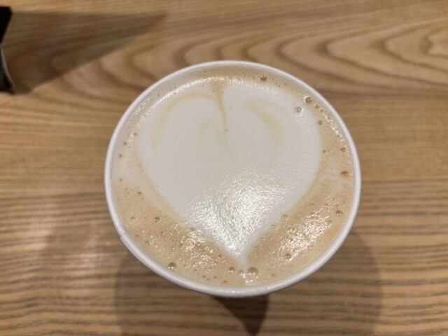 スターバックスラテ（宮島）