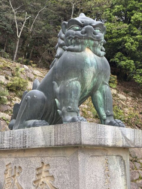 狛犬（厳島神社）