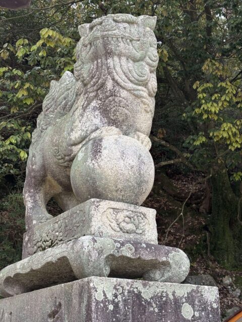 狛犬②（厳島神社）