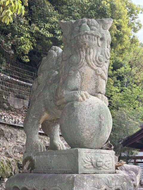 狛犬③（厳島神社）