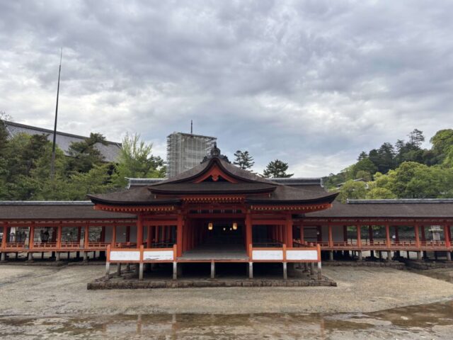 客神社 祓殿（厳島神社）