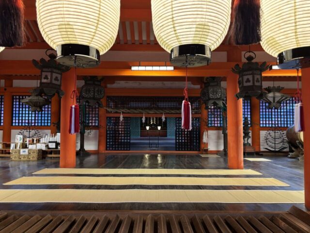 拝殿③（厳島神社）