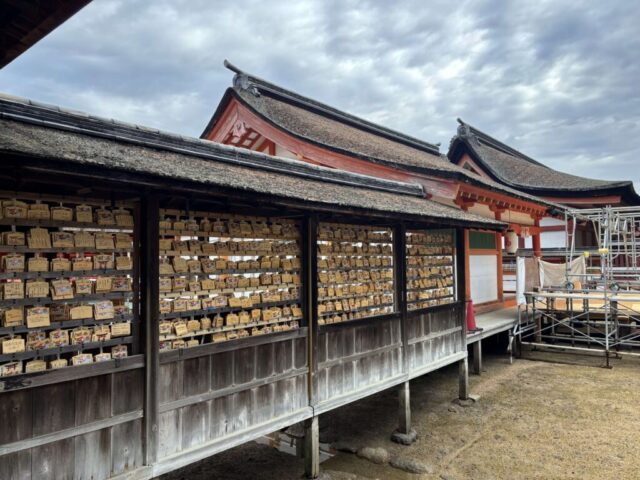天神社→「絵馬奉納所」（厳島神社）