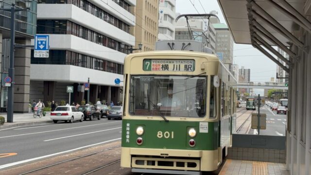 路面電車②(広島市)