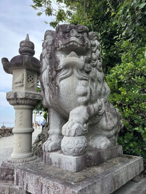 狛犬(二見興玉神社)