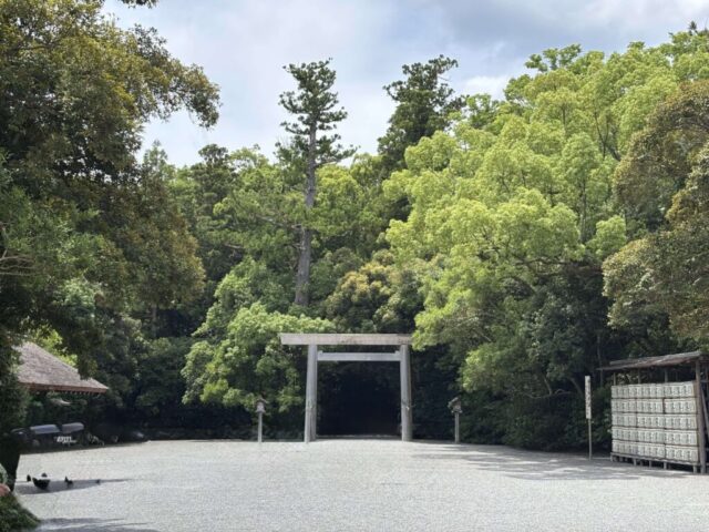 火除橋→「一の鳥居」 (伊勢神宮・外宮)