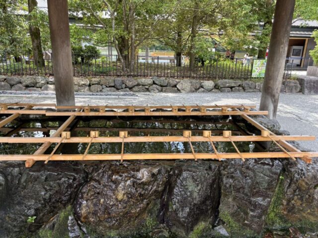 手水舎 ②(伊勢神宮・外宮)