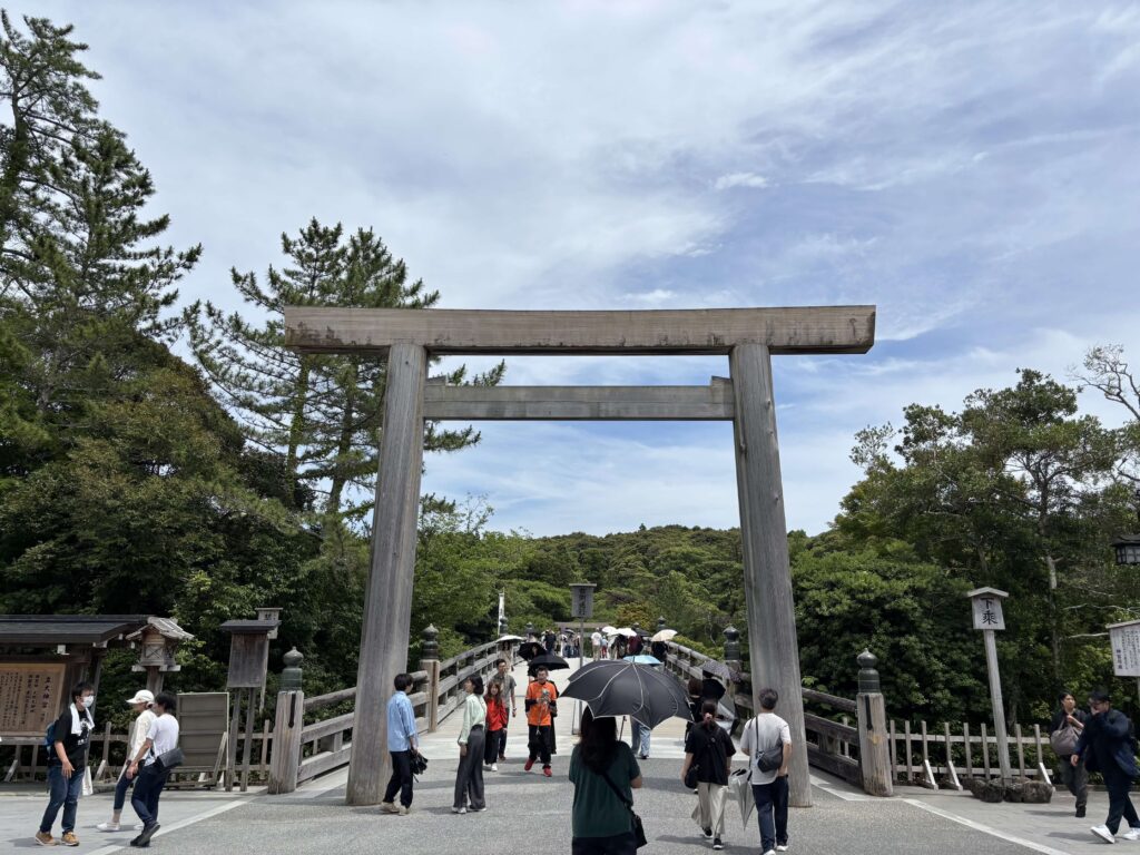 宇治橋 前（伊勢神宮・内宮）