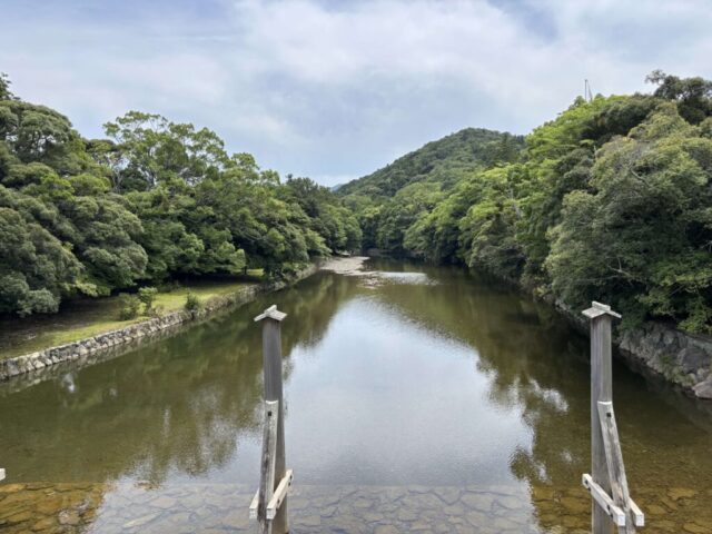 宇治橋→「五十鈴川」（伊勢神宮・内宮）