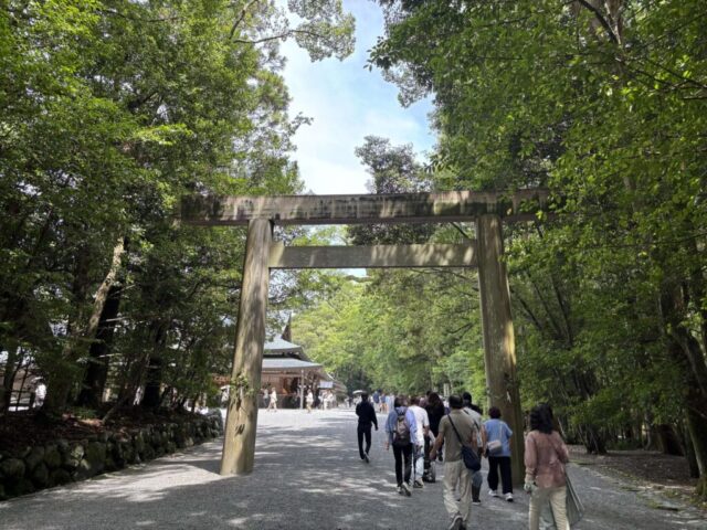 四つ目の鳥居（伊勢神宮・内宮）