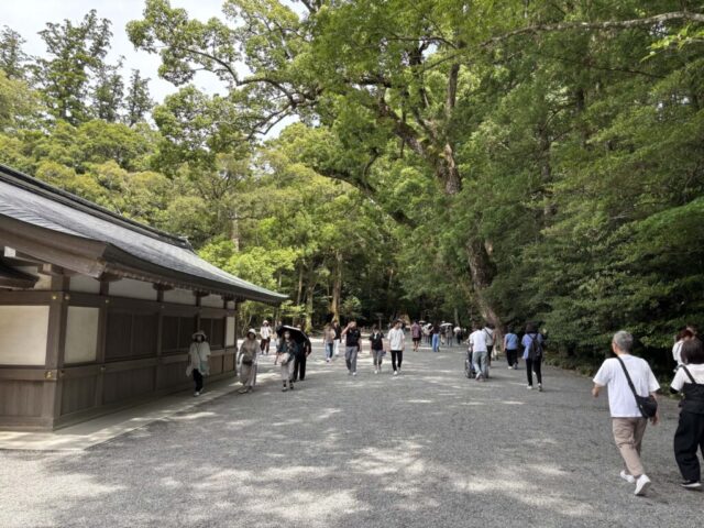 参道（伊勢神宮・内宮）