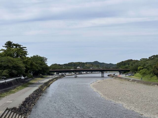おはらい町→「五十鈴川」（伊勢市）