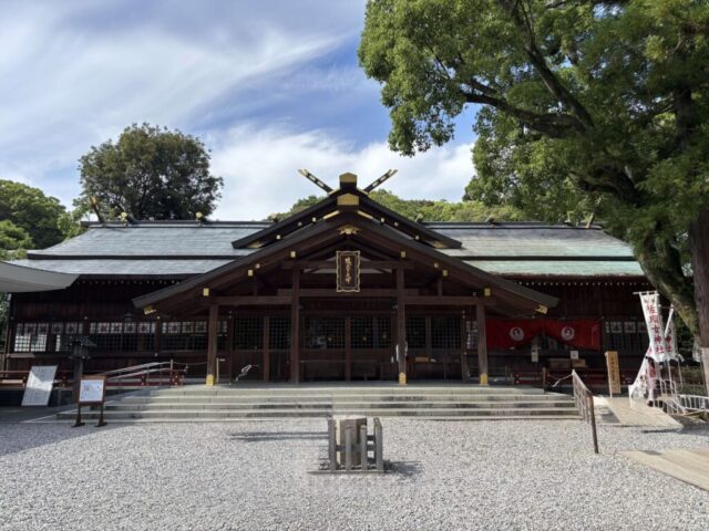 参道→「拝殿」(猿田彦神社)