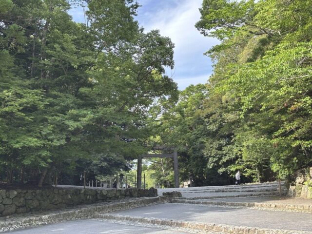 御手洗場→「三の鳥居」（伊勢神宮・内宮）